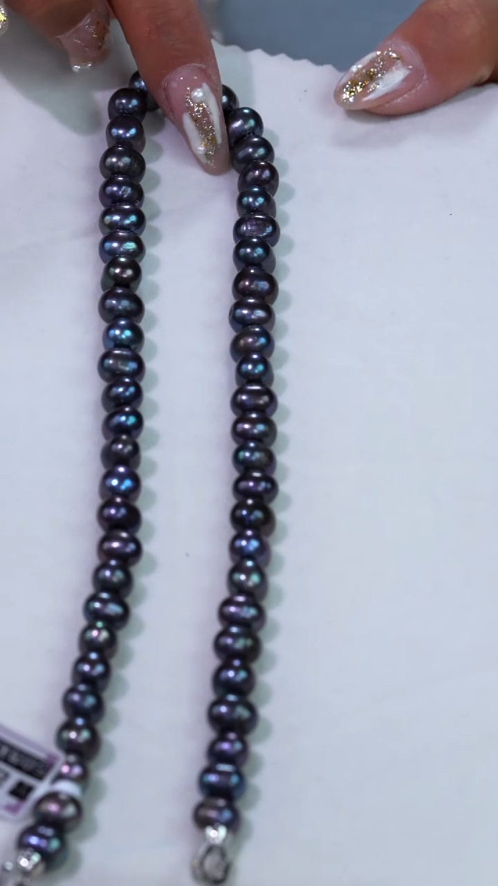 未镶嵌淡水珍珠项链705