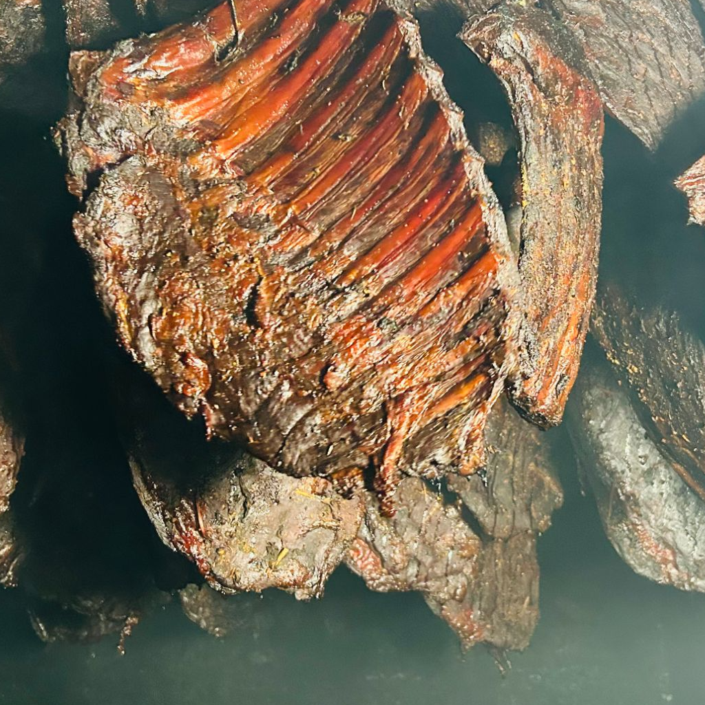 贵州农家烟熏排骨/土猪肉制作/原味