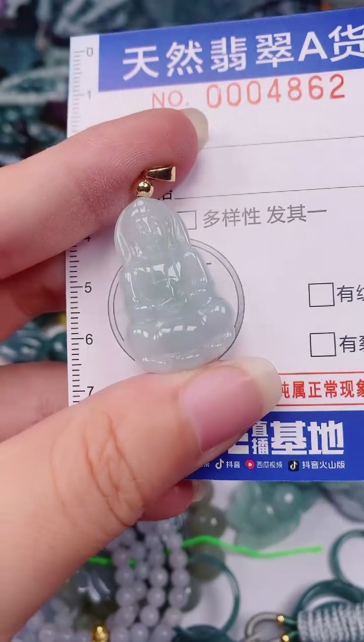 颈饰未镶嵌翡翠00004862
