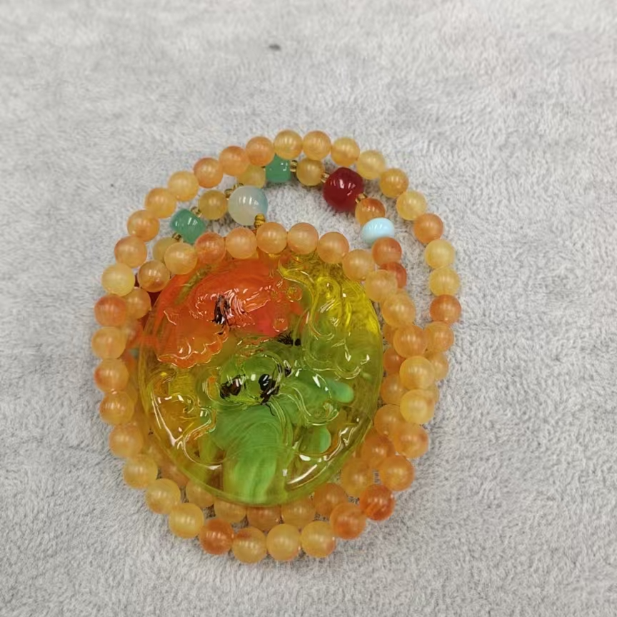 娅萍 w175精美吊坠DIY手工编织