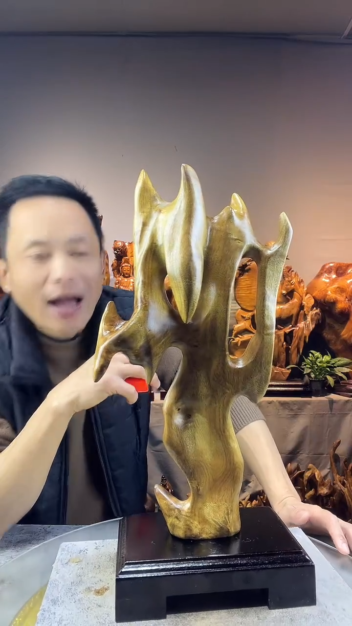 金丝楠༺***༻小叶桢楠随行摆件13