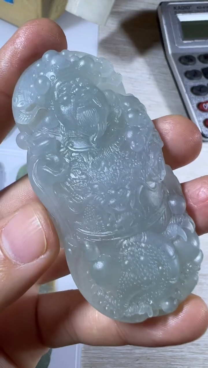 【闪购商品】定制翡翠未镶嵌财神