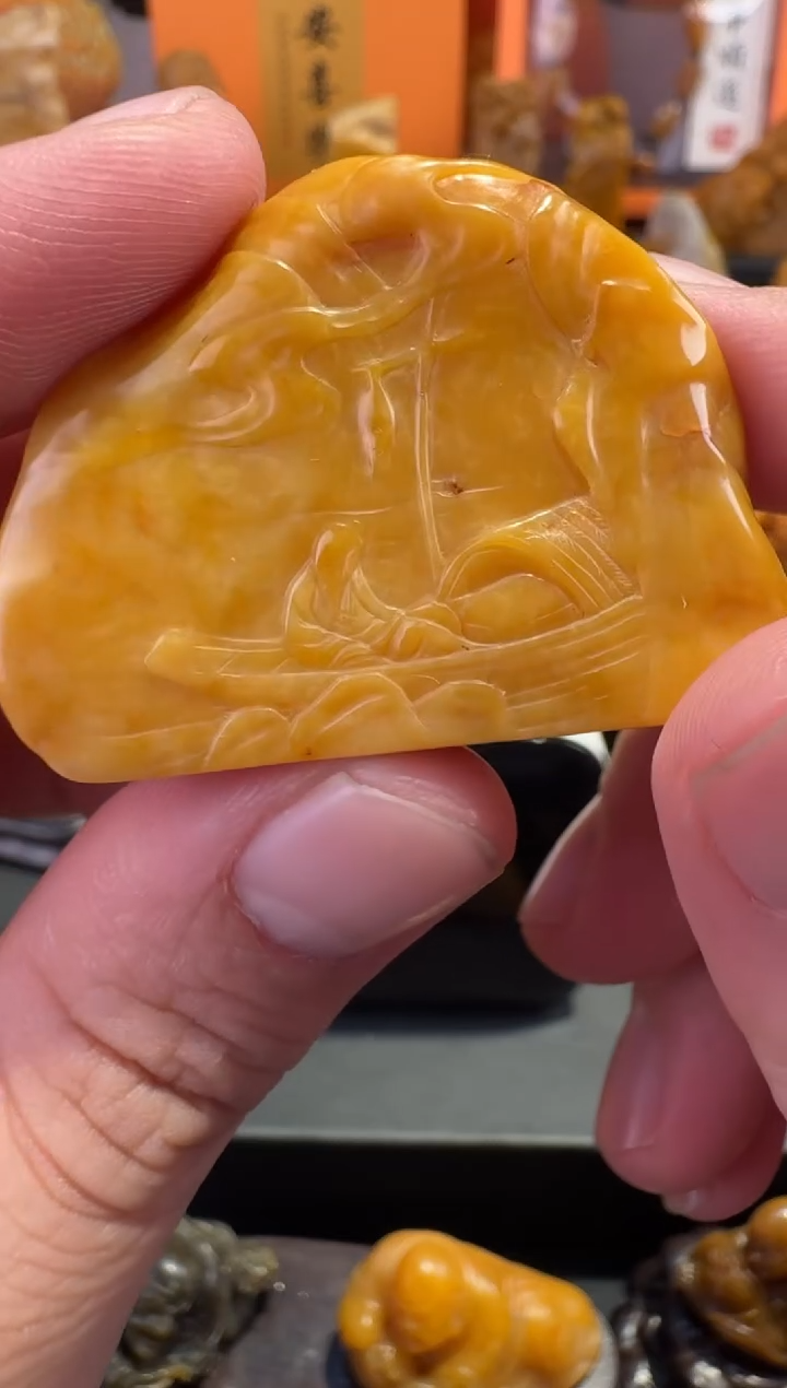 【闪购商品】田黄石半知田黄直播间