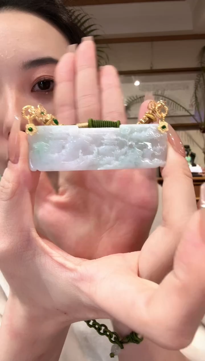 【闪购商品】翡翠颈饰未镶嵌国风