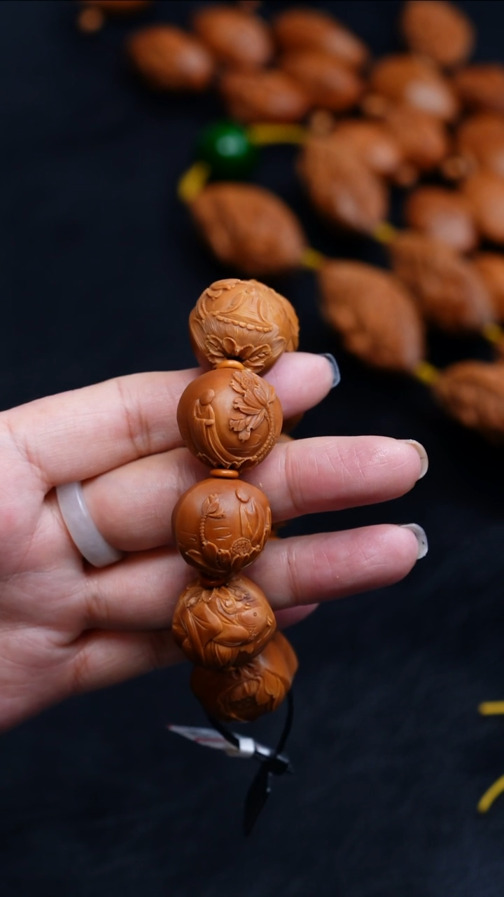 【闪购商品】橄榄核手串/手链22铁核无相佛