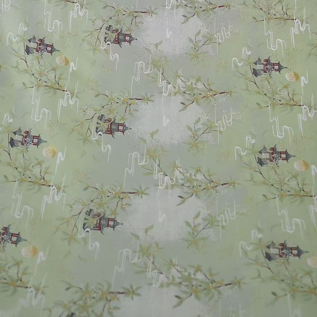 【宋锦】蟾宫折桂 桑蚕丝面料-（定制商品）