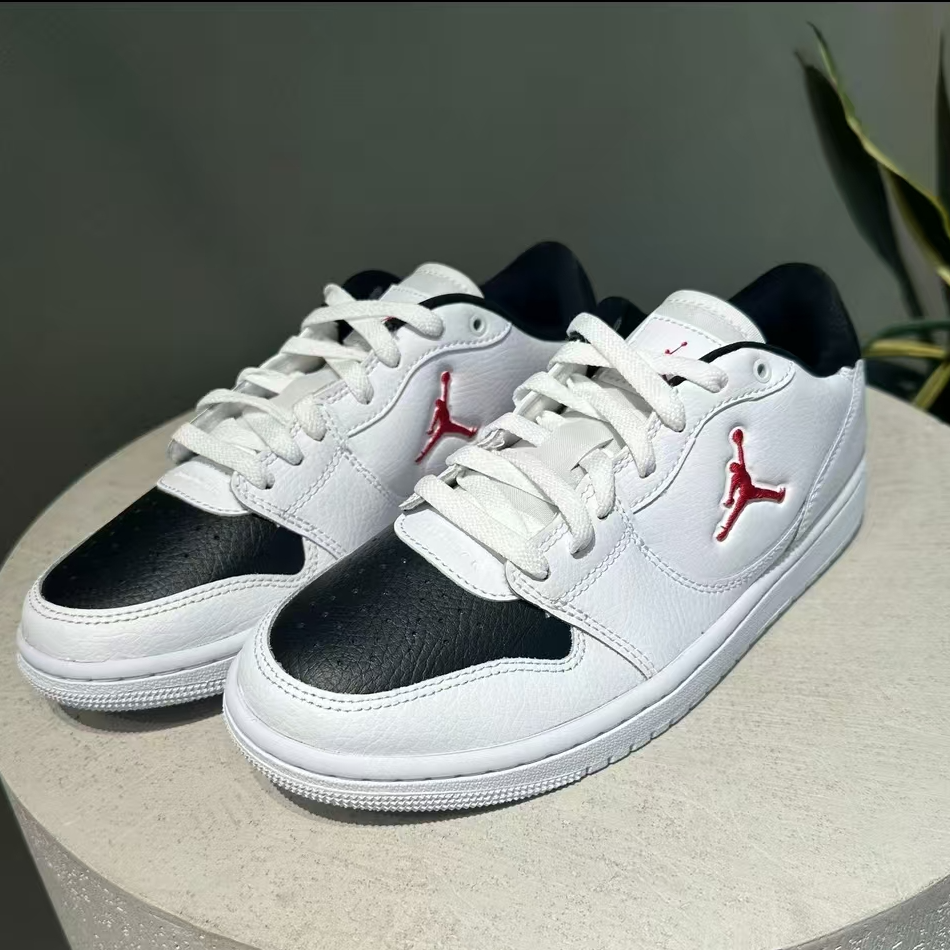 NIKE耐克女子JORDAN COURT CONNECT黑白乔丹休闲板鞋IQ6016-102