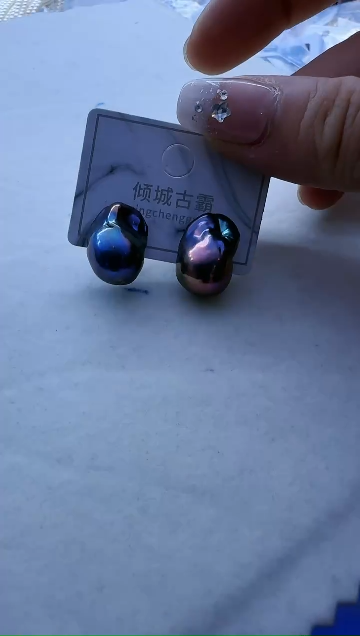 【闪购商品】淡水珍珠耳饰银S925镶嵌529