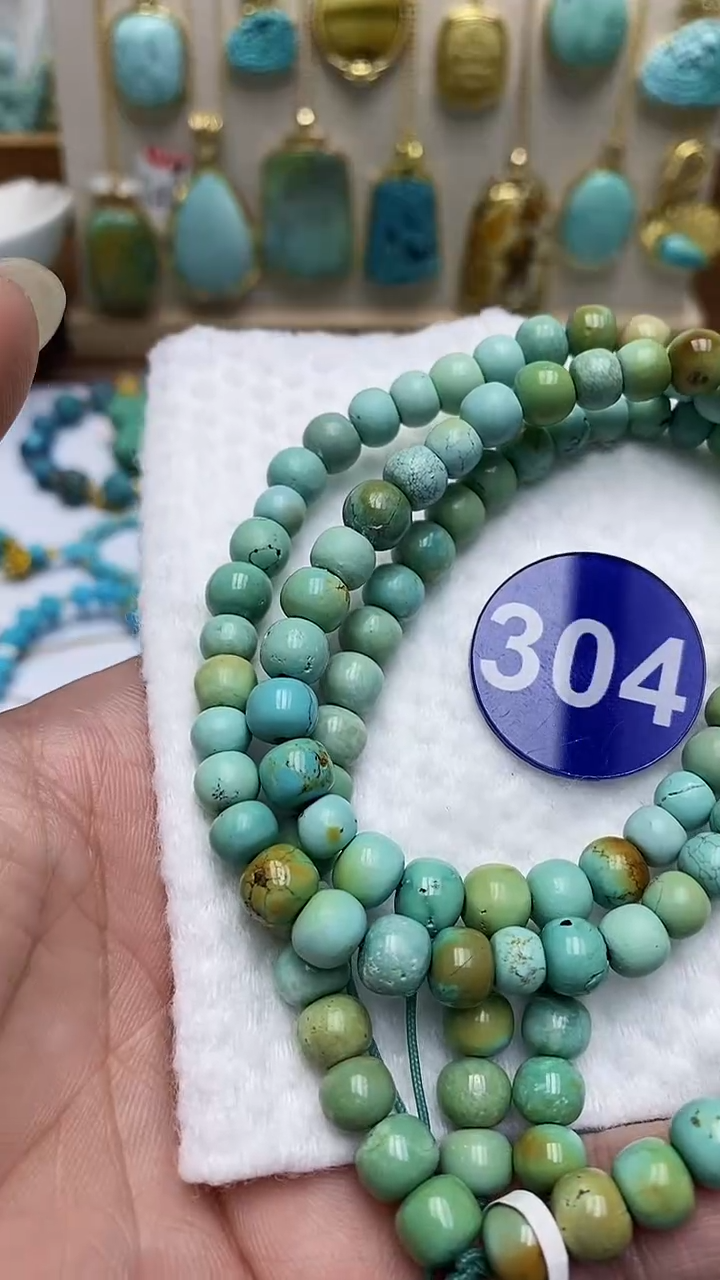 【闪购商品】绿松石项链未镶嵌304