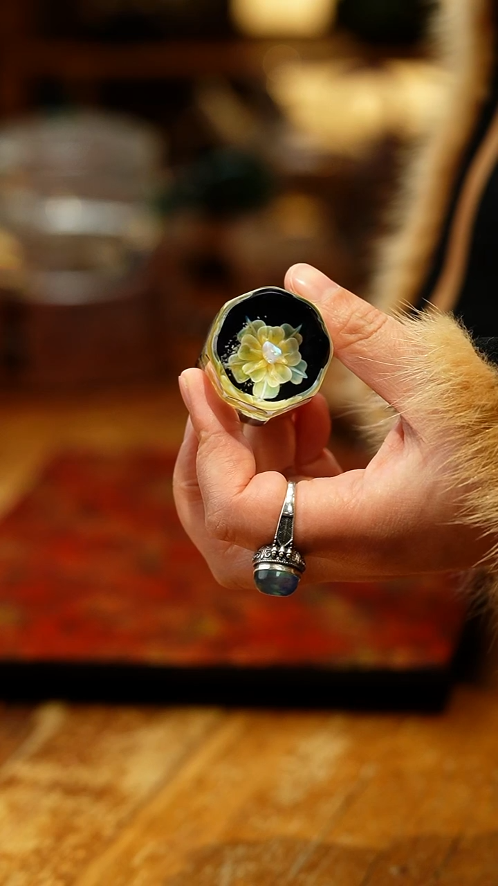 【闪购商品】禾器/月下美人盖置/泠蓝