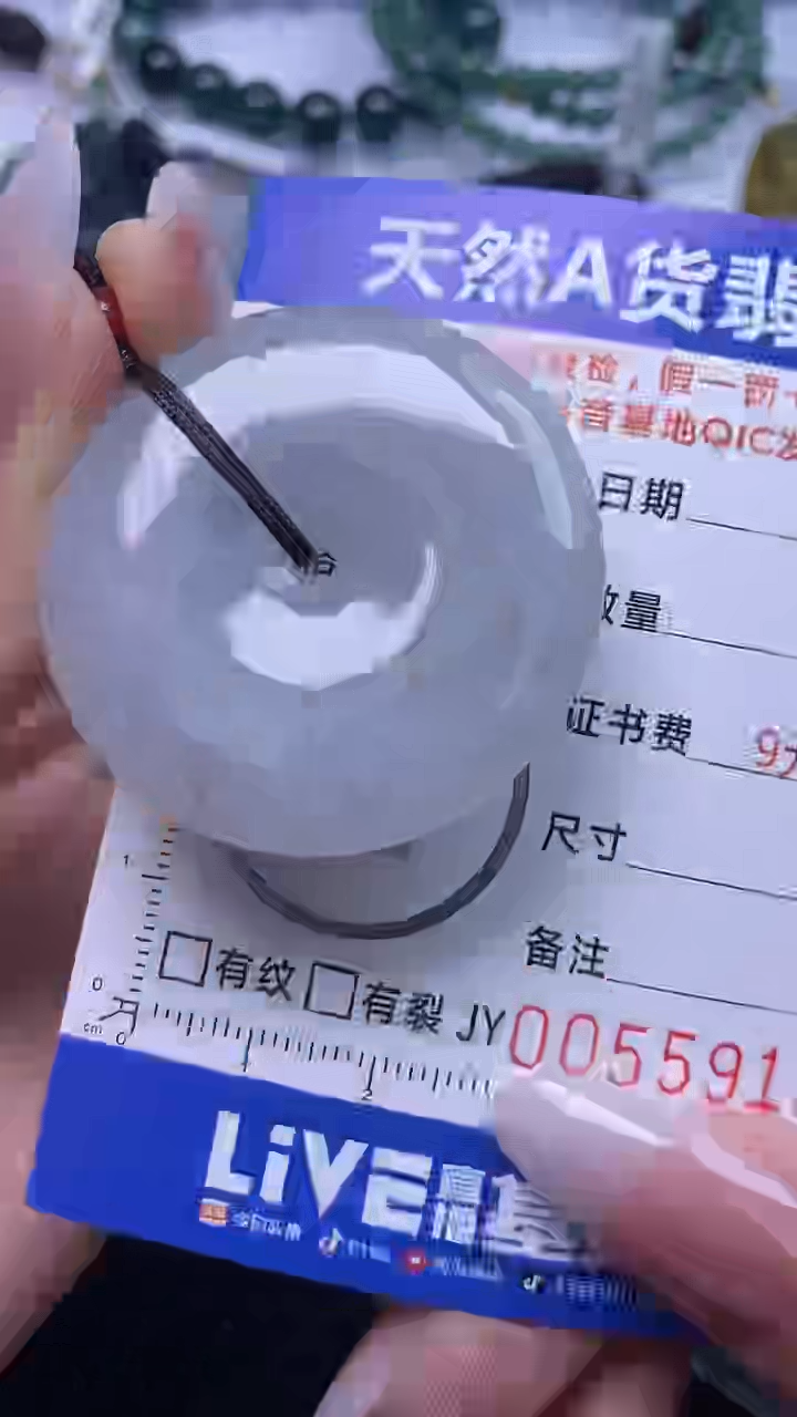 【闪购商品】翡翠颈饰未镶嵌A货翡翠5916