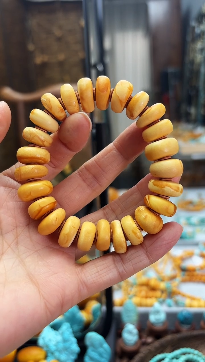 【闪购商品】琥珀手链未镶嵌手串