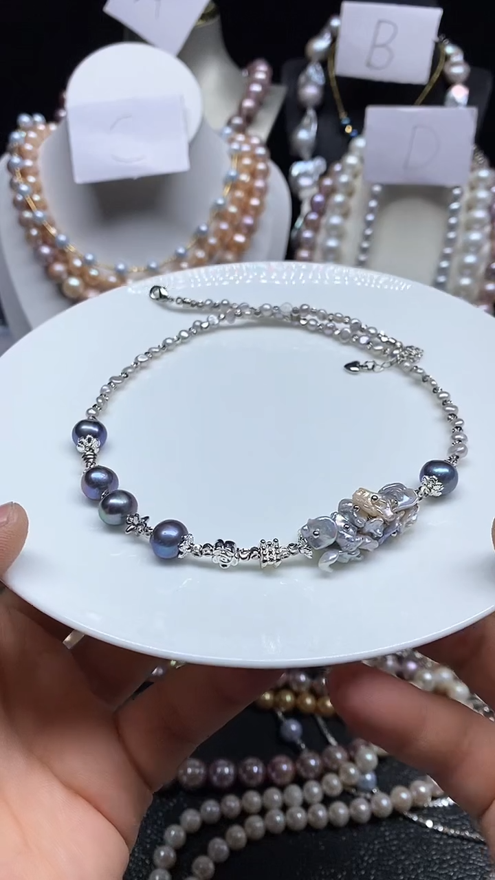 【闪购商品】淡水珍珠颈饰未镶嵌多人