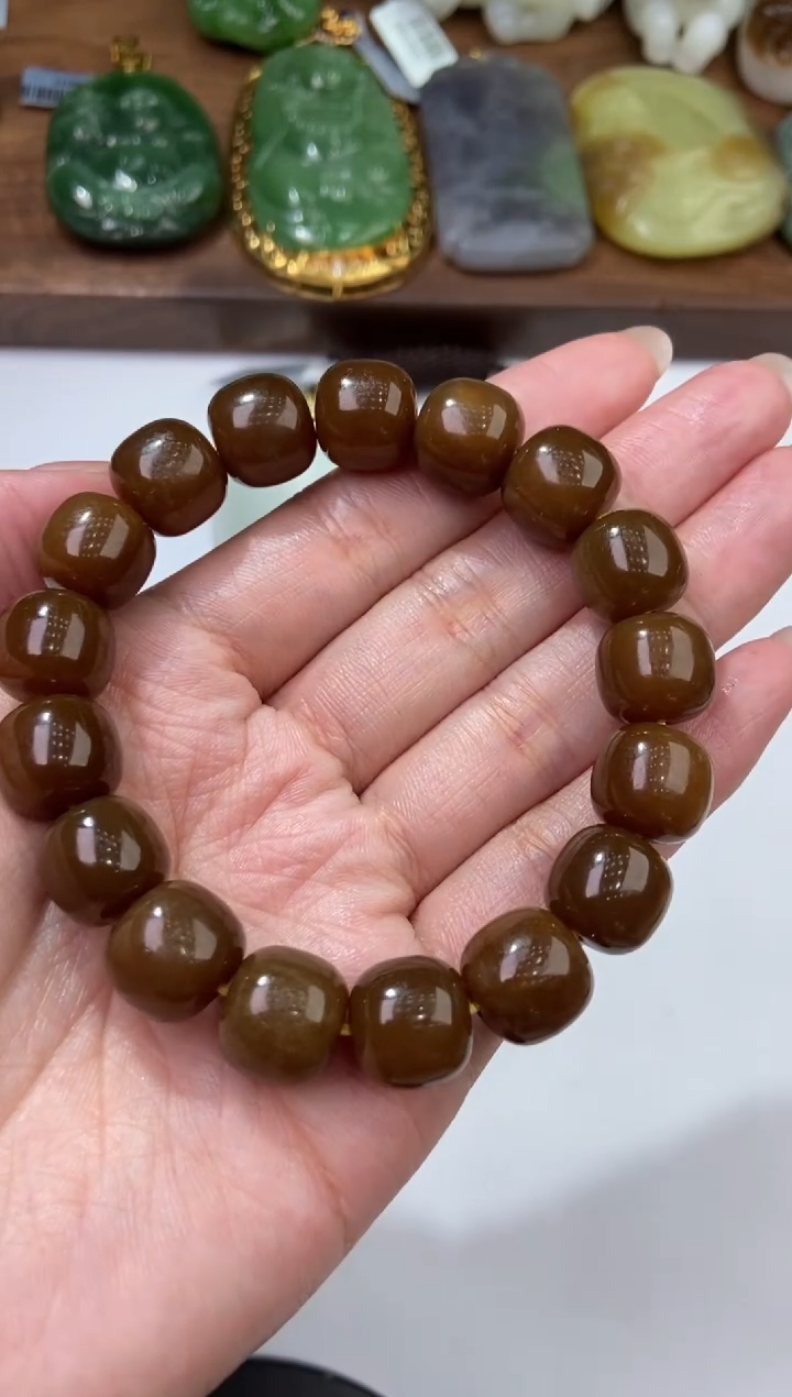 和田玉未镶嵌颈饰2203439/苏/手串 多样性一件发