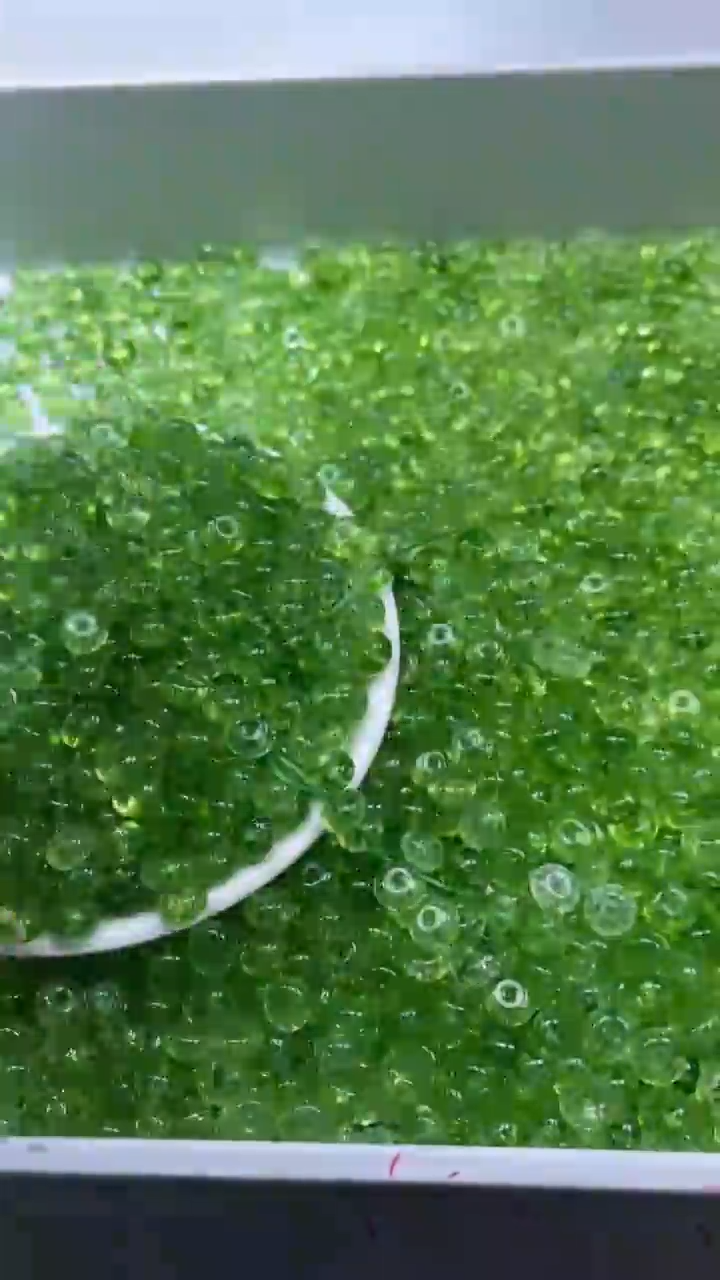 颈饰未镶嵌水晶W1618绿色碧玺算盘8*4mm*15颗
