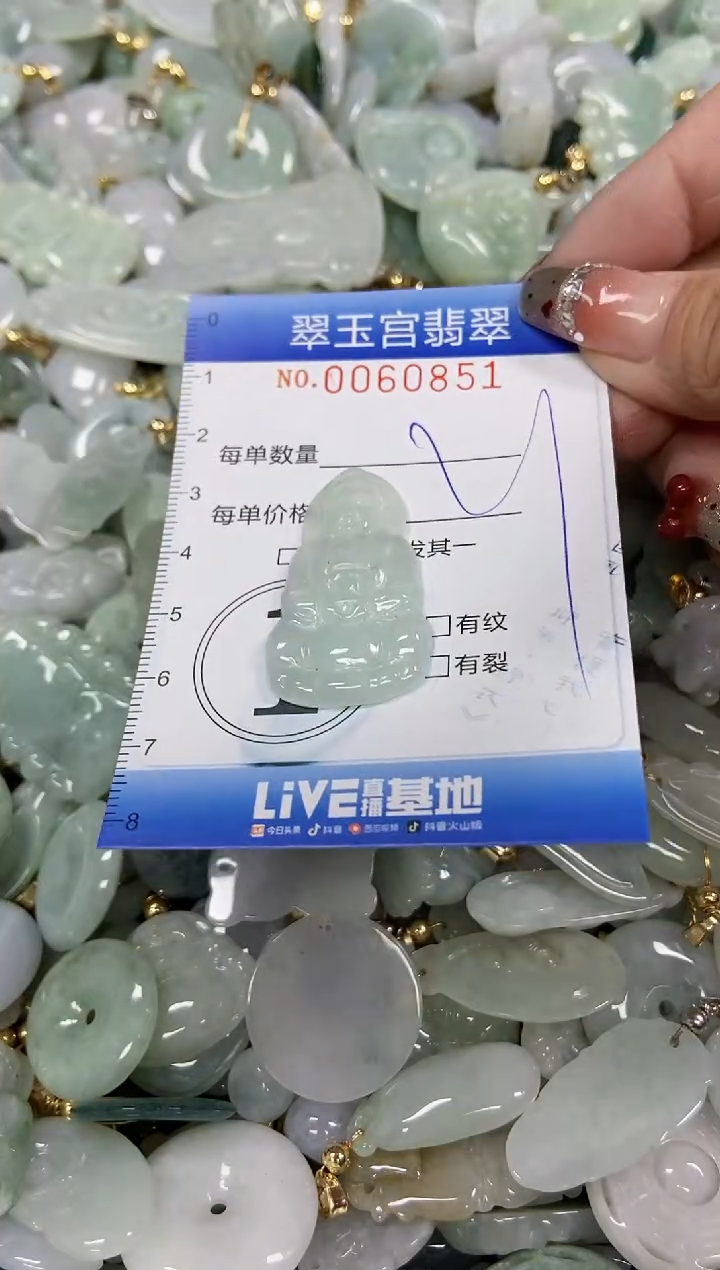 【闪购商品】翡翠颈饰未镶嵌闪购商品0060851