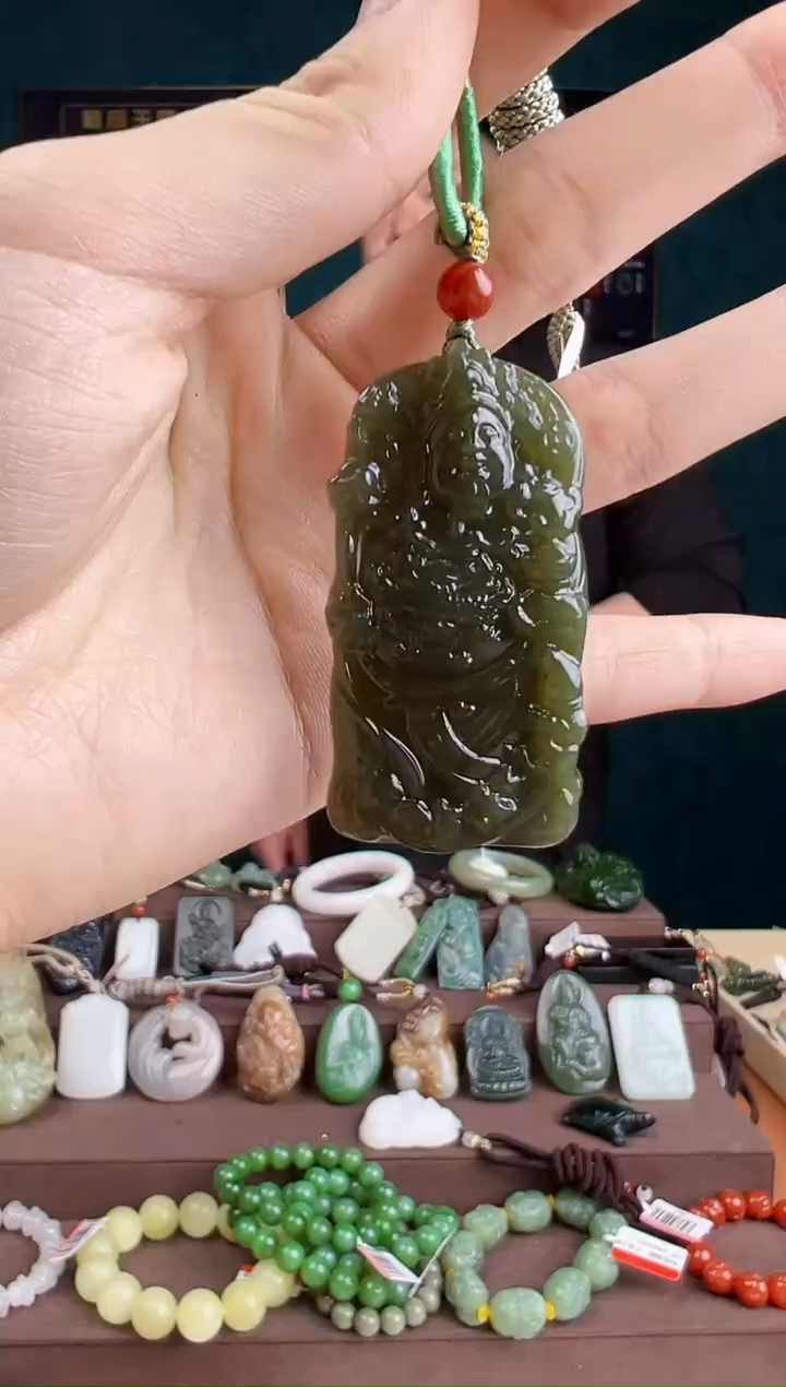 【闪购商品】和田玉颈饰未镶嵌ZZ 拍一发一 多样性发货