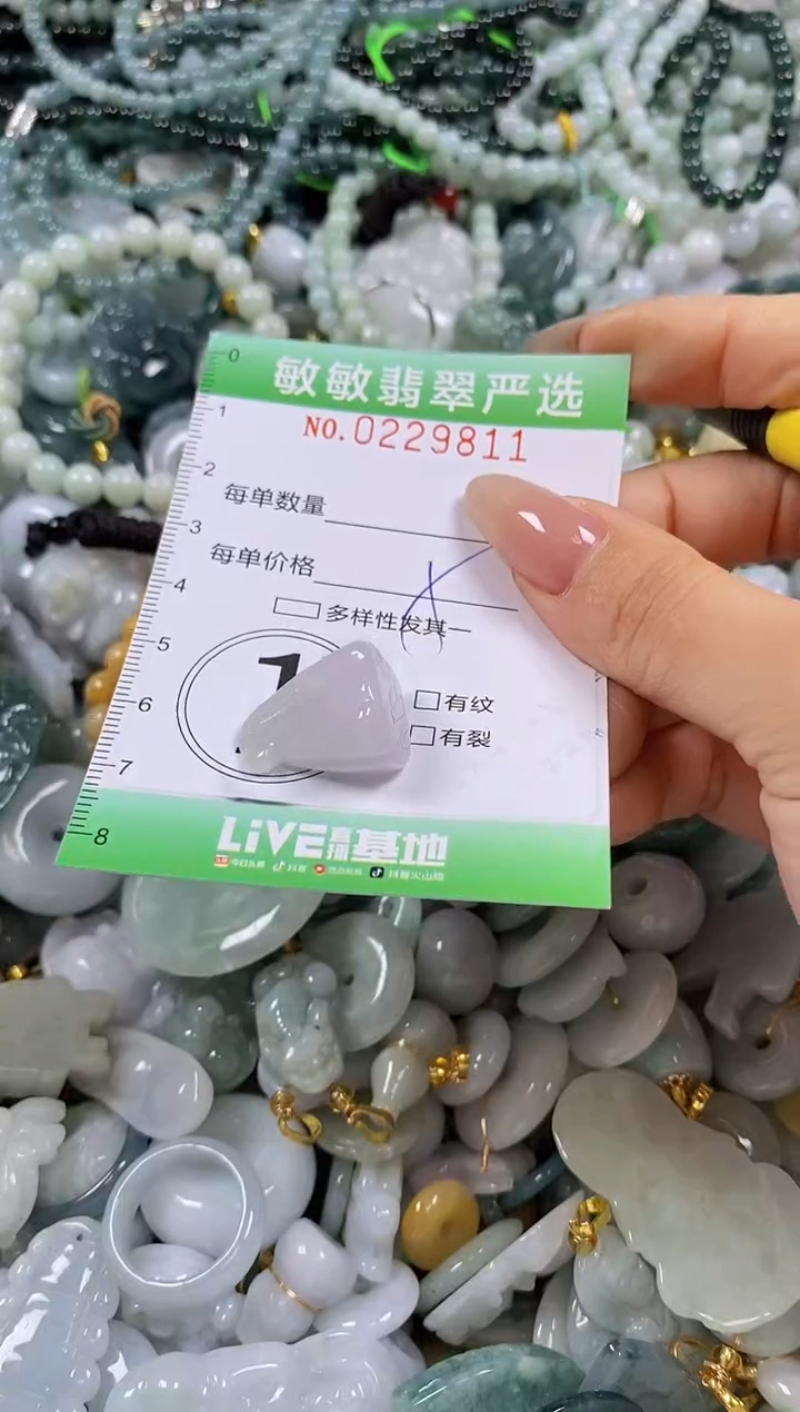 翡翠未镶嵌颈饰闪购0229811