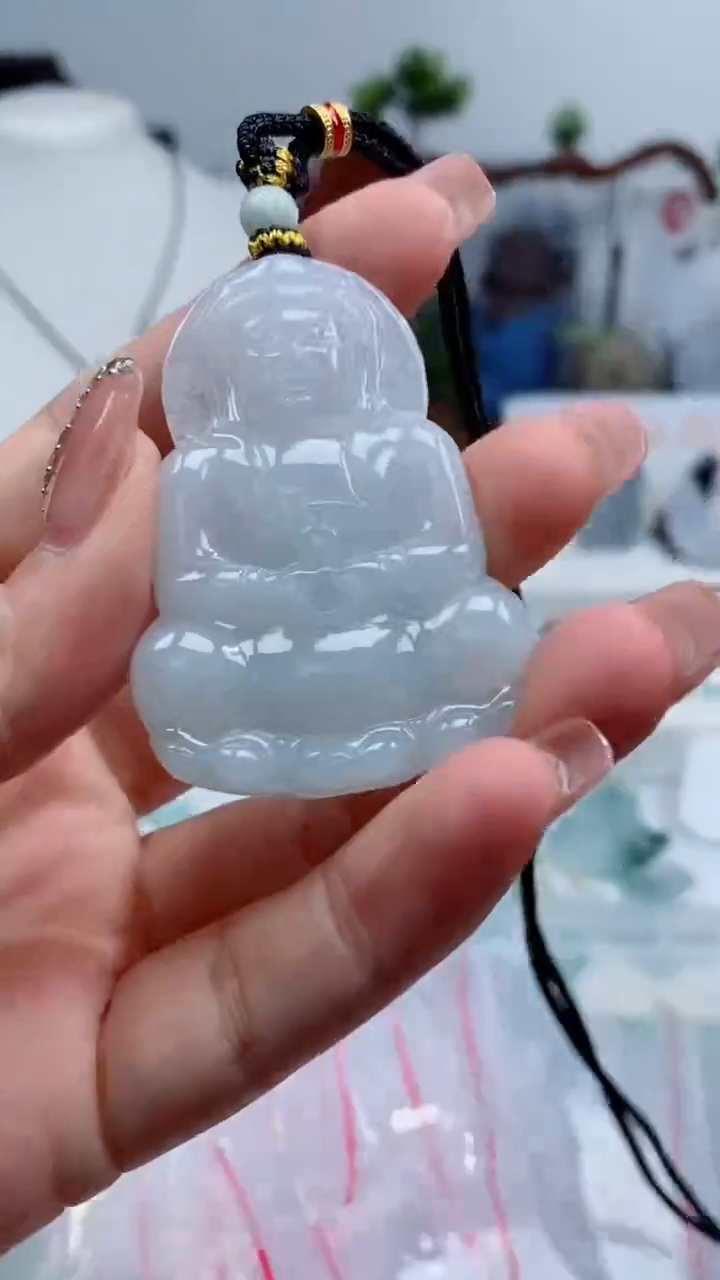 翡翠未镶嵌颈饰吊坠