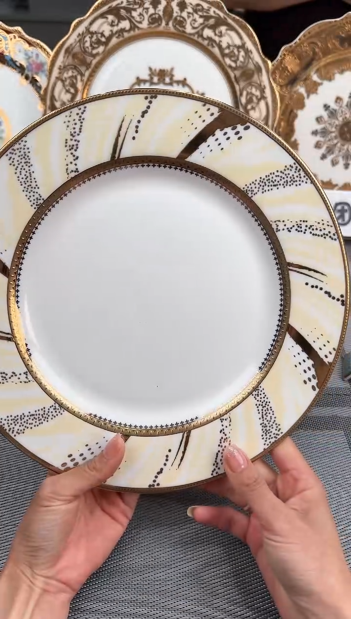 【闪购商品】瓷片10.5英寸平盘春节活动2个微瑕