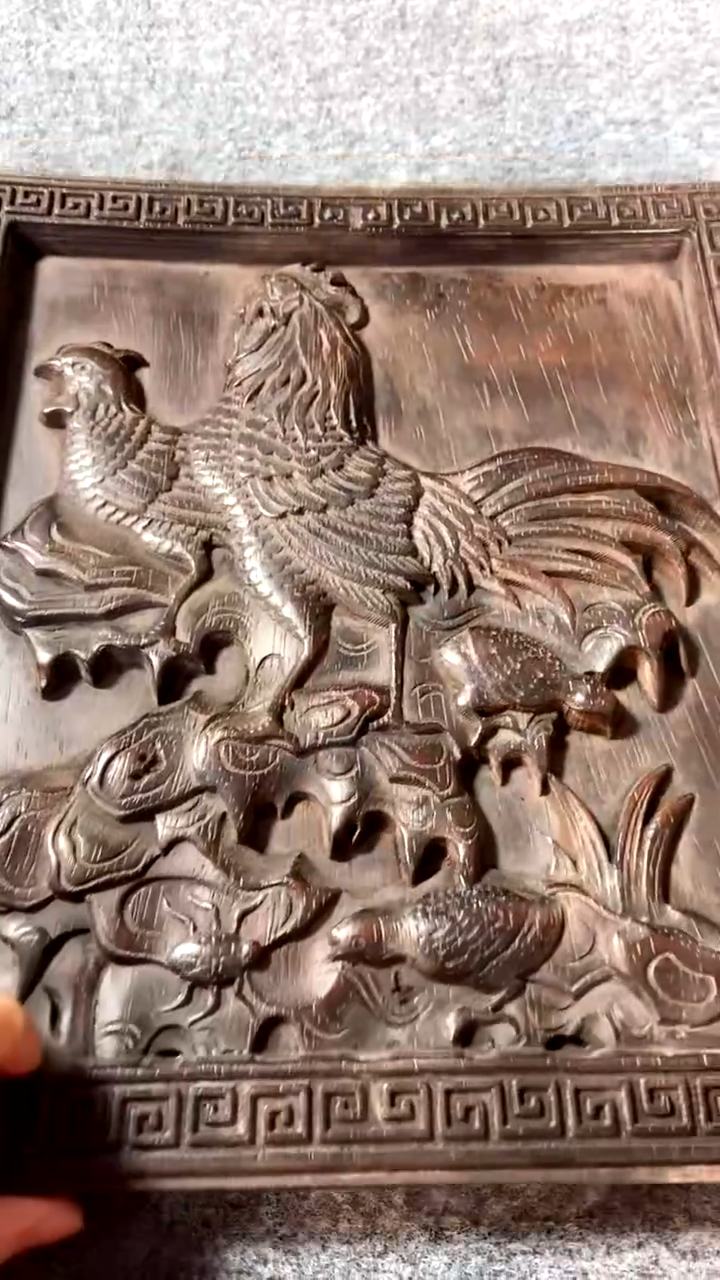 【闪购商品】木A538紫檀雕刻一直播间为准