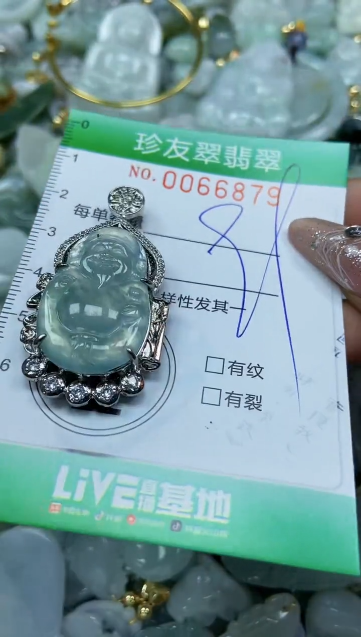 【闪购商品】翡翠颈饰未镶嵌闪购商品0066879