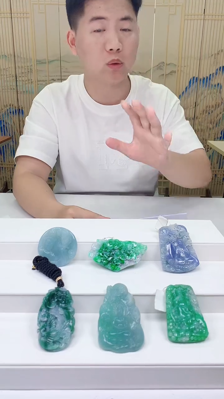 定制翡翠未镶嵌4917ty-毛货挂件