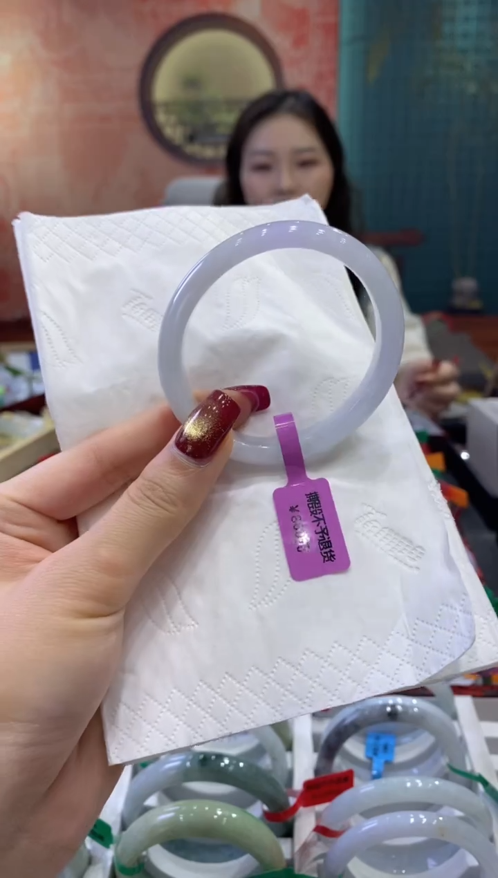 【闪购商品】翡翠手镯未镶嵌多人06278