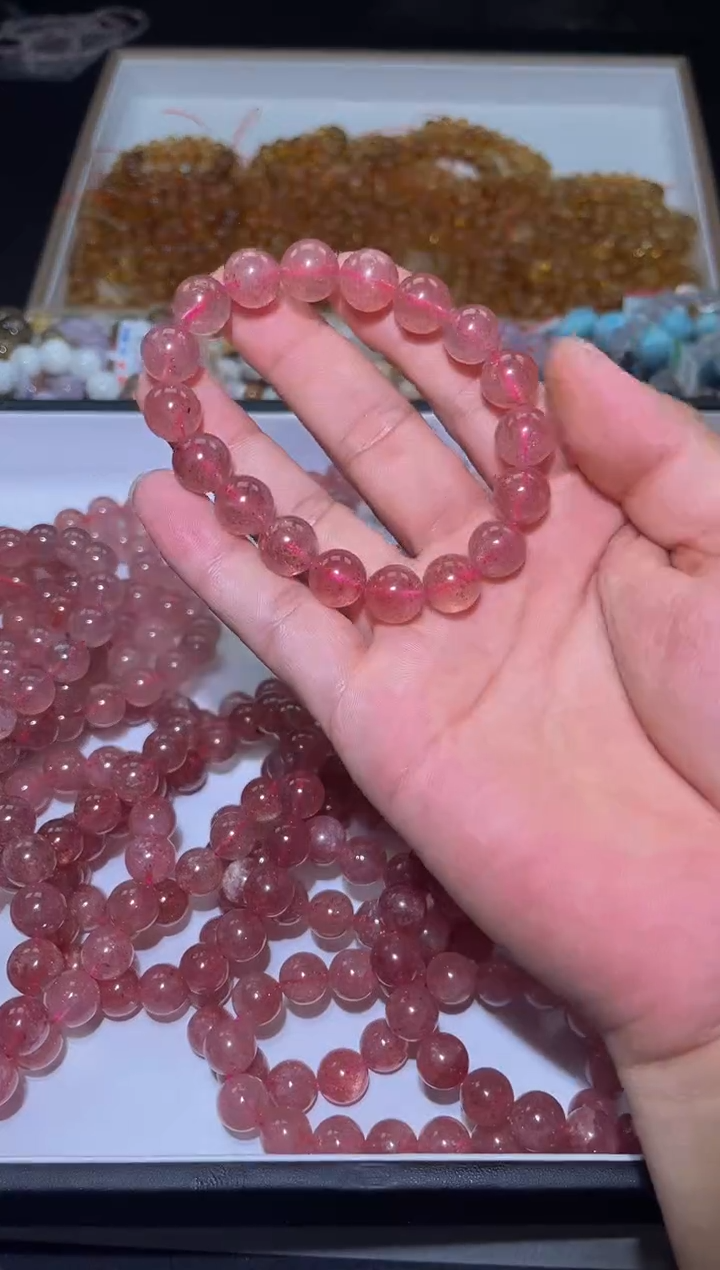 无非金属LW30-12mm草莓色单圈-多样性发其一