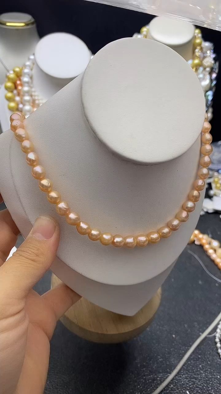颈饰未镶嵌淡水珍珠多人