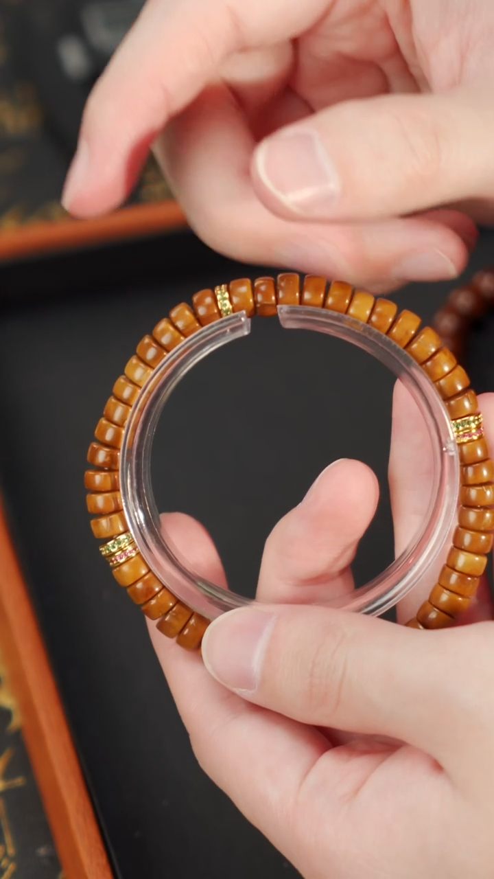 【闪购商品】紫金鼠手串紫金鼠实心药片7.4