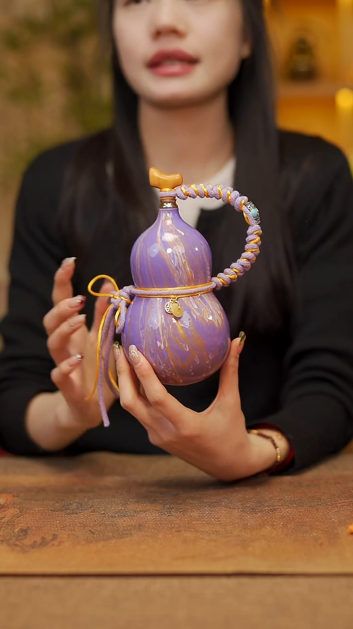 【闪购商品】901宴禾堂漆艺酒葫芦128