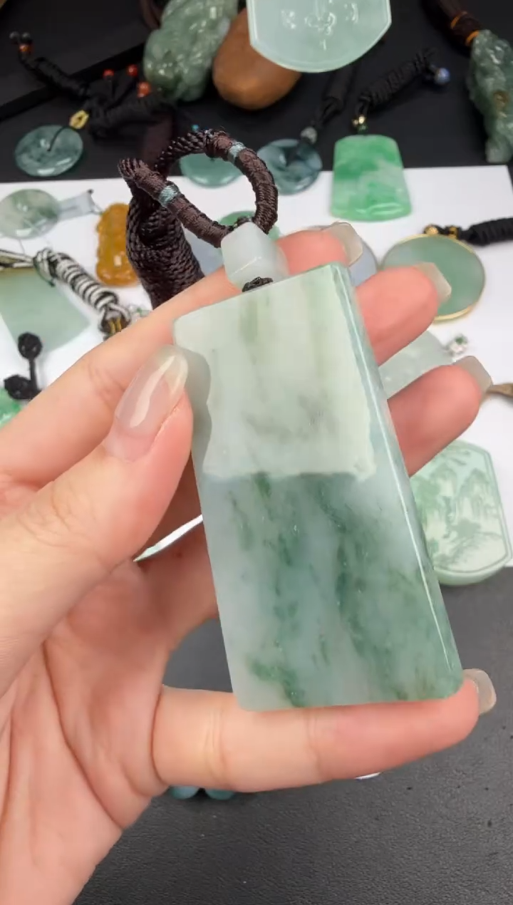 吊坠(不含链)未镶嵌翡翠翡翠饰品-180