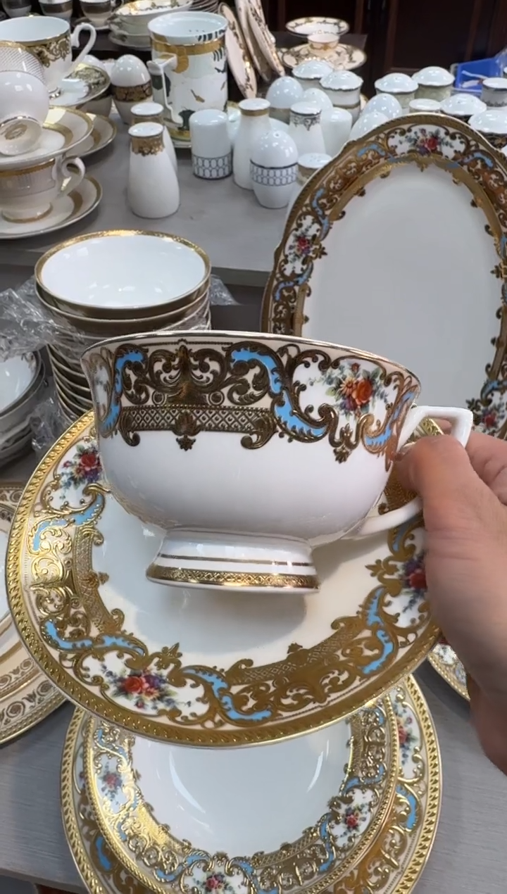 【闪购商品】瓷片咖啡杯碟福利款微瑕