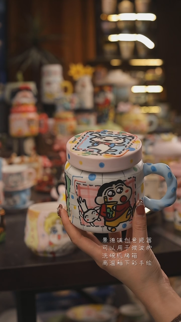 景德镇釉下彩绘设计师款式陶瓷