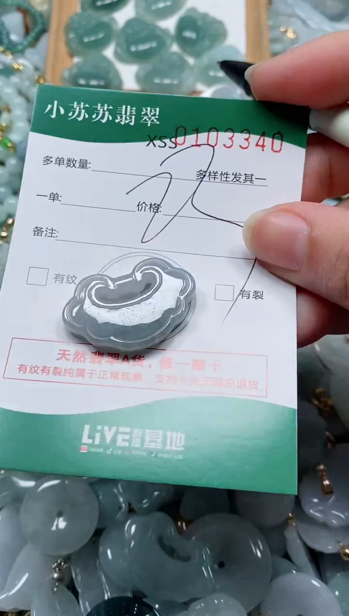 【闪购商品】翡翠颈饰未镶嵌闪购商品0103340
