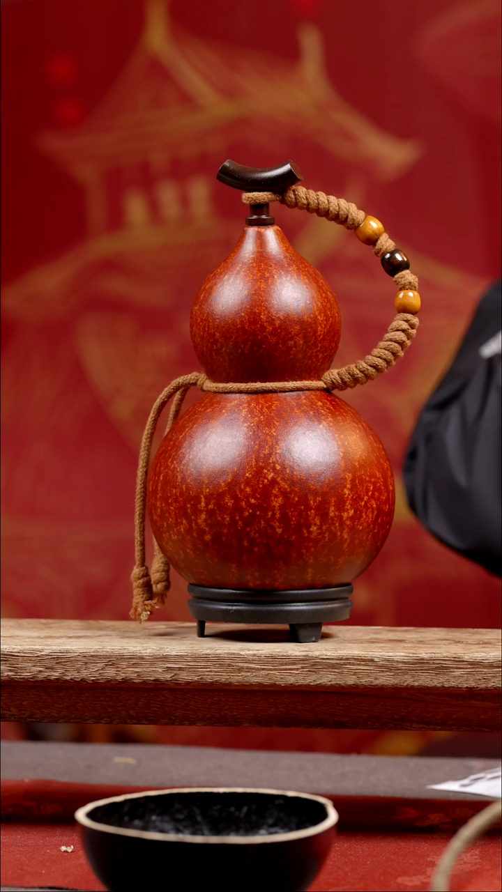 815尾货款大漆精品葫芦4-500ml