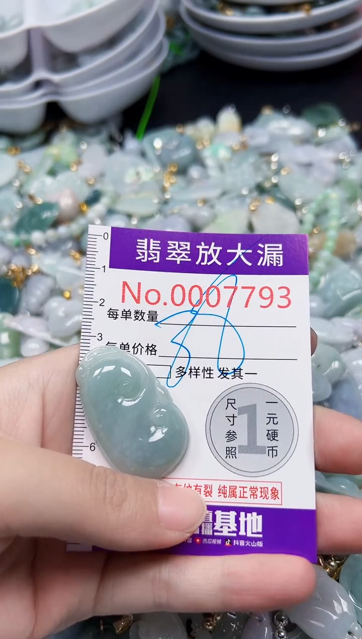 颈饰未镶嵌翡翠7793