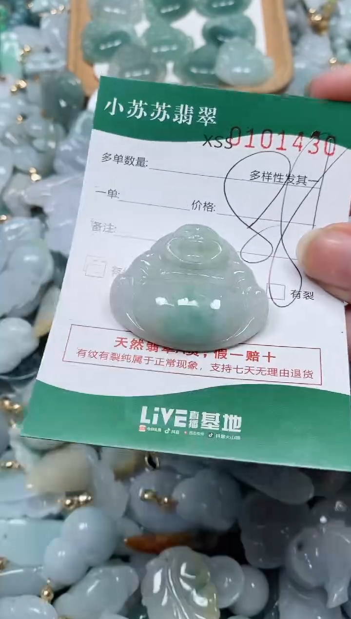 【闪购商品】翡翠颈饰未镶嵌闪购商品0101430