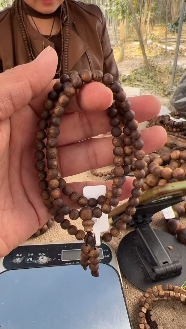 【闪购商品】沉香手串06圆珠沉水浮保14克多样性发1