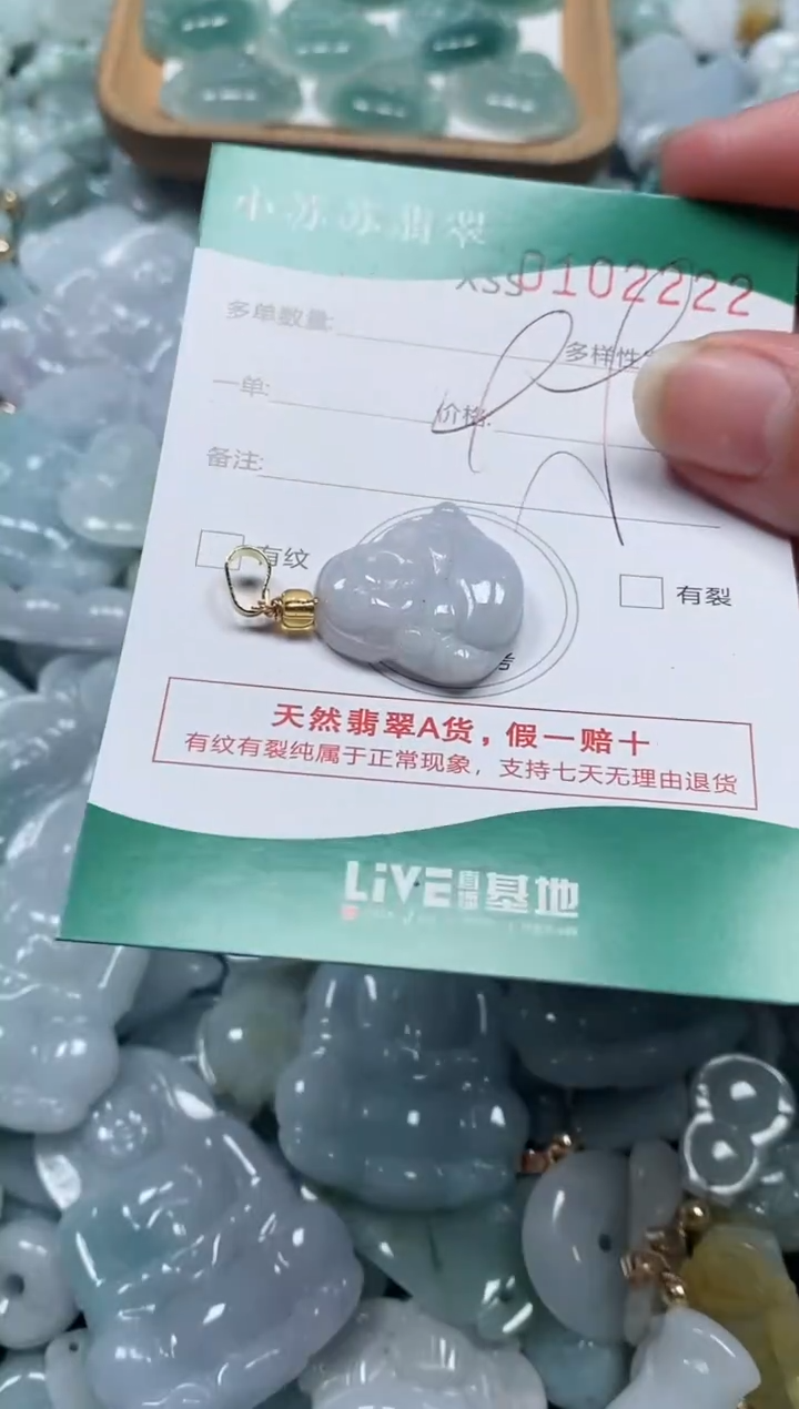【闪购商品】翡翠颈饰未镶嵌闪购商品0102222