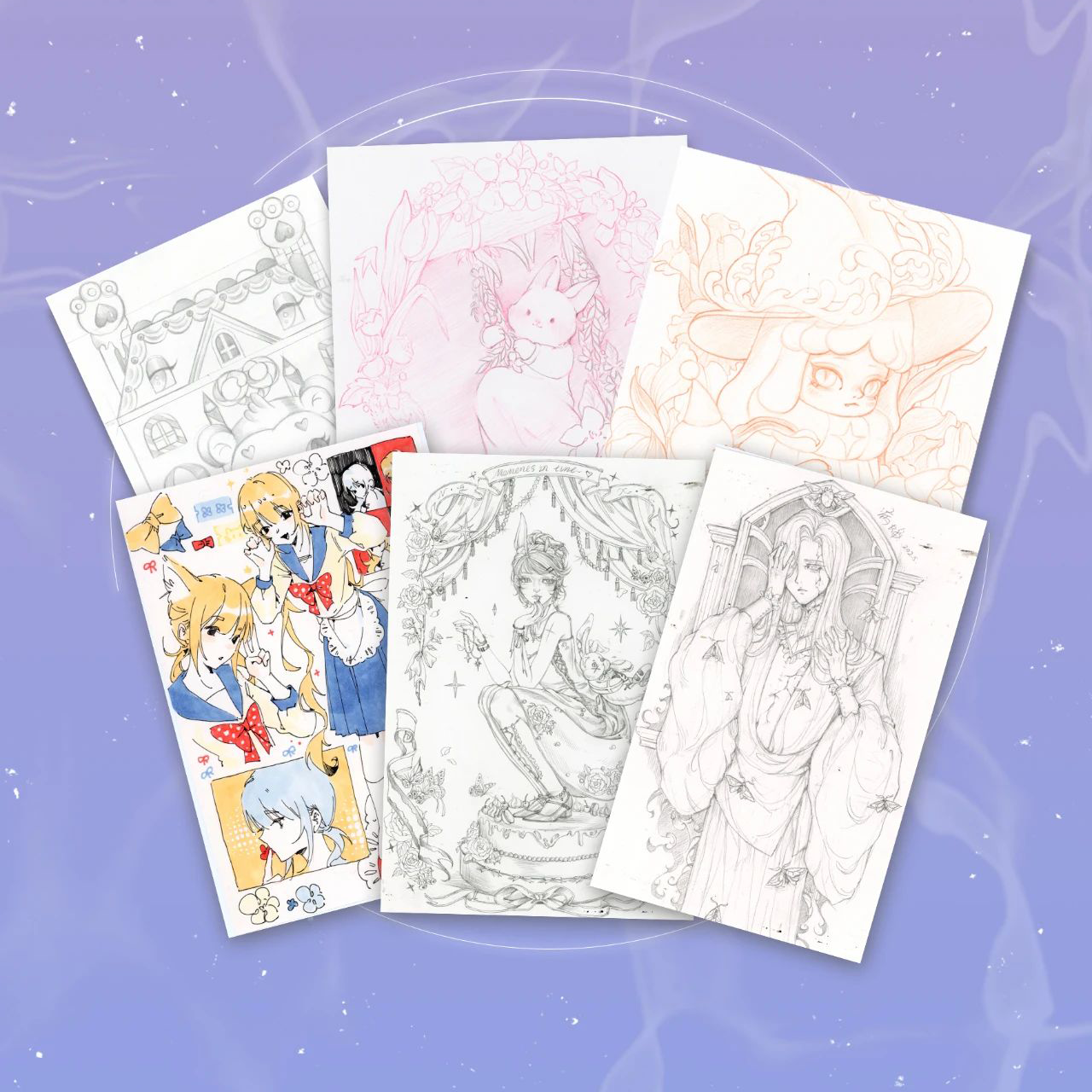 NLAT艺术收藏色纸盲盒 代拆