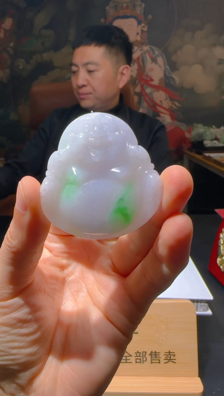 【闪购商品】定制翡翠未镶嵌L-@@QJSXJ215069