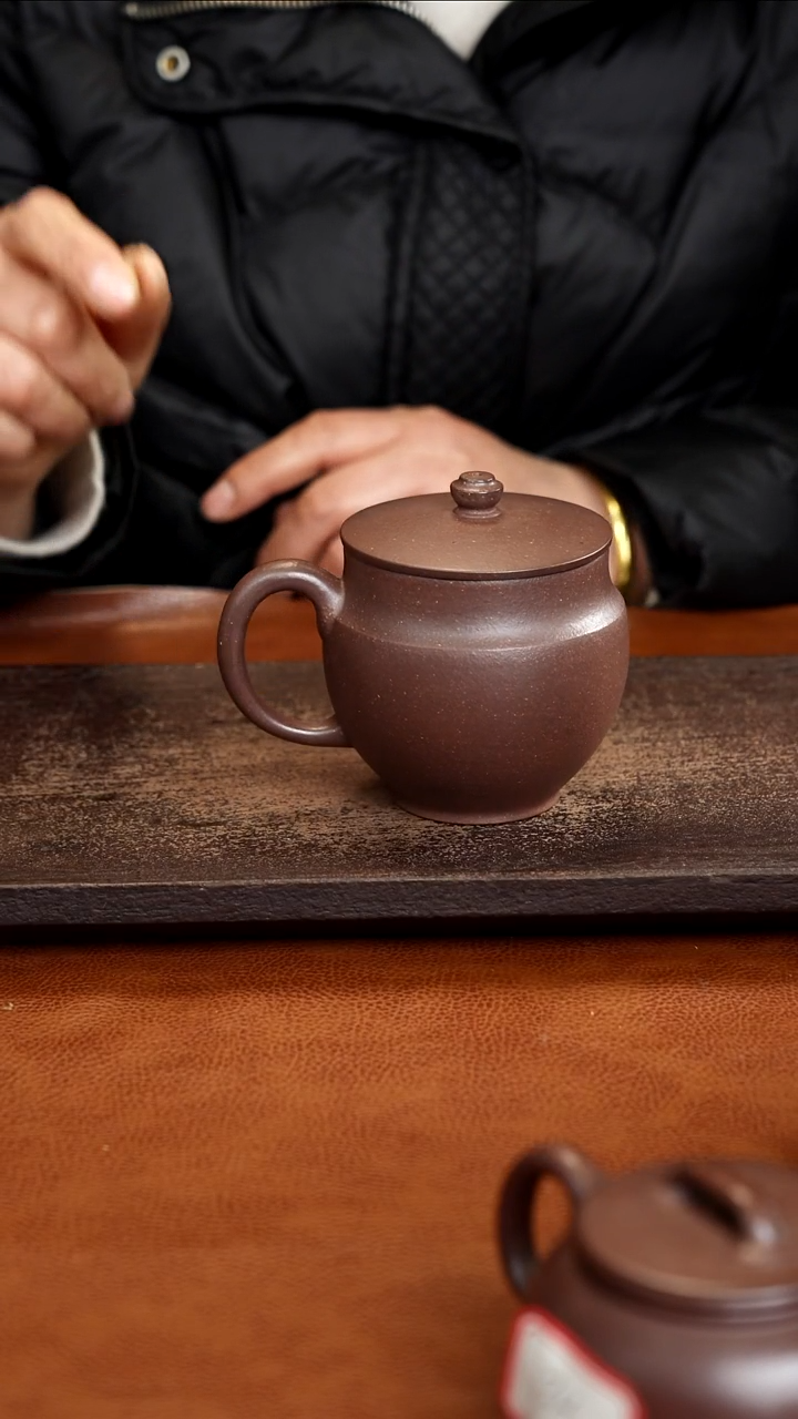 茶壶紫砂蟋**蟀30目天青茶杯