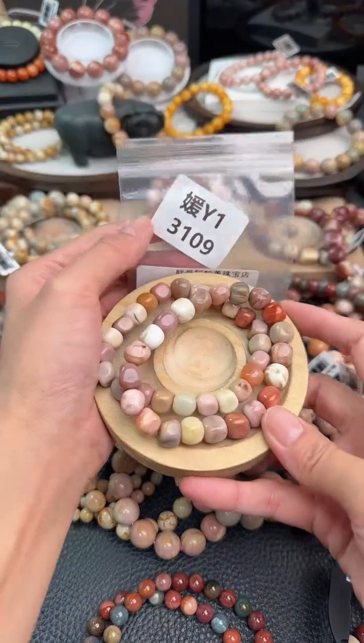 未镶嵌手链石英质玉G*yY1 3109