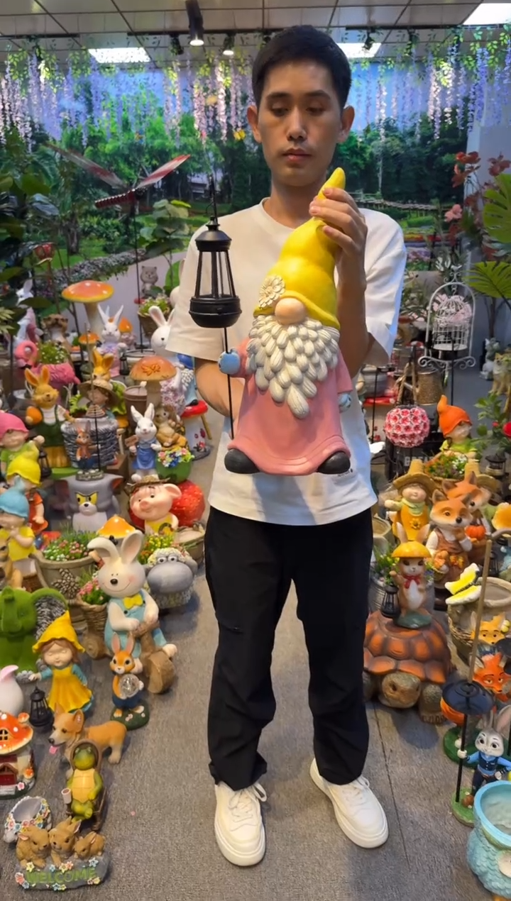 无花朵花园庭院摆件&00&