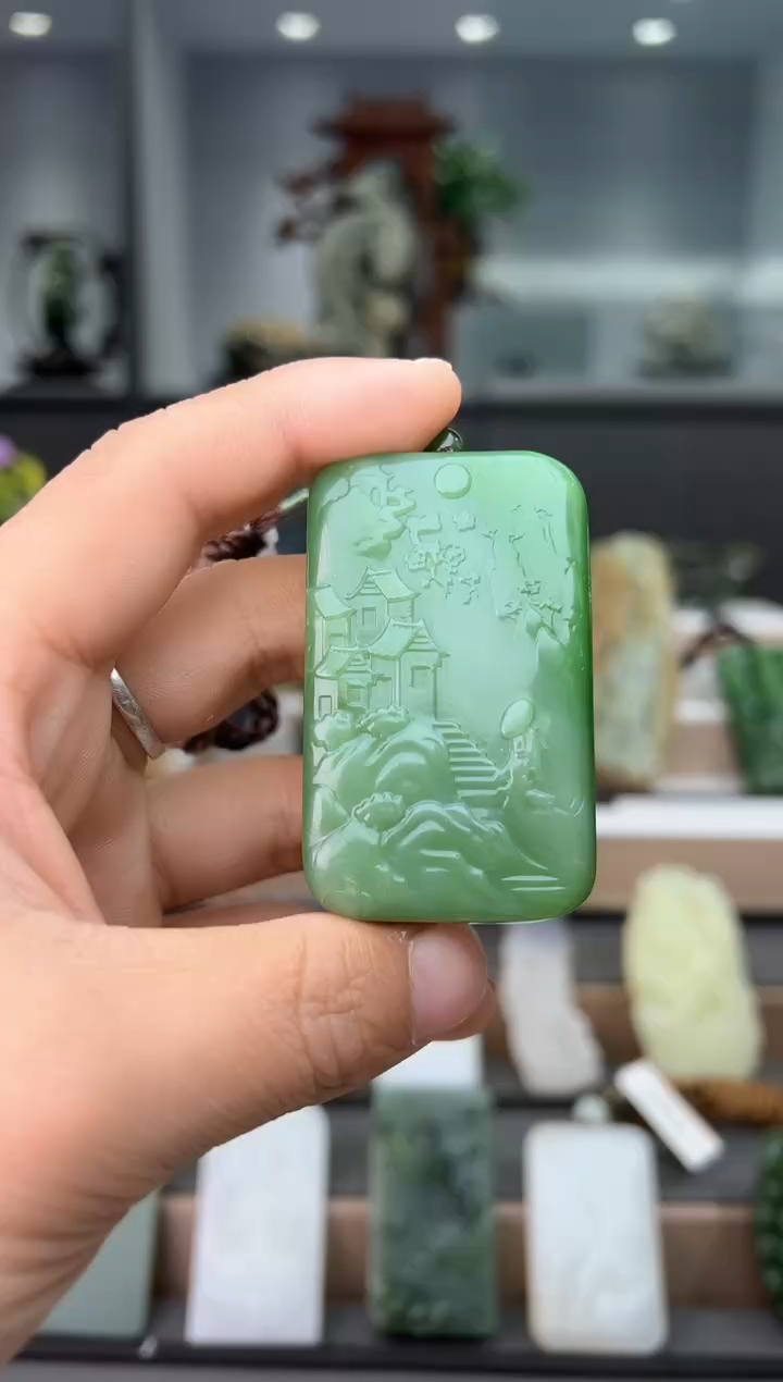 【闪购商品】和田玉摆件未镶嵌吊坠