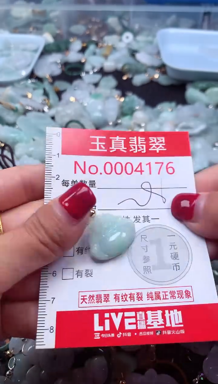 颈饰未镶嵌翡翠4176