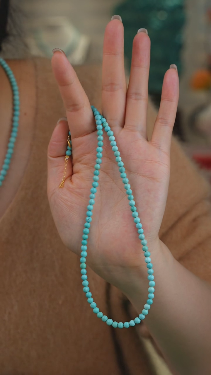 【闪购商品】绿松石吊坠(不含链)18K金镶嵌多样性发货