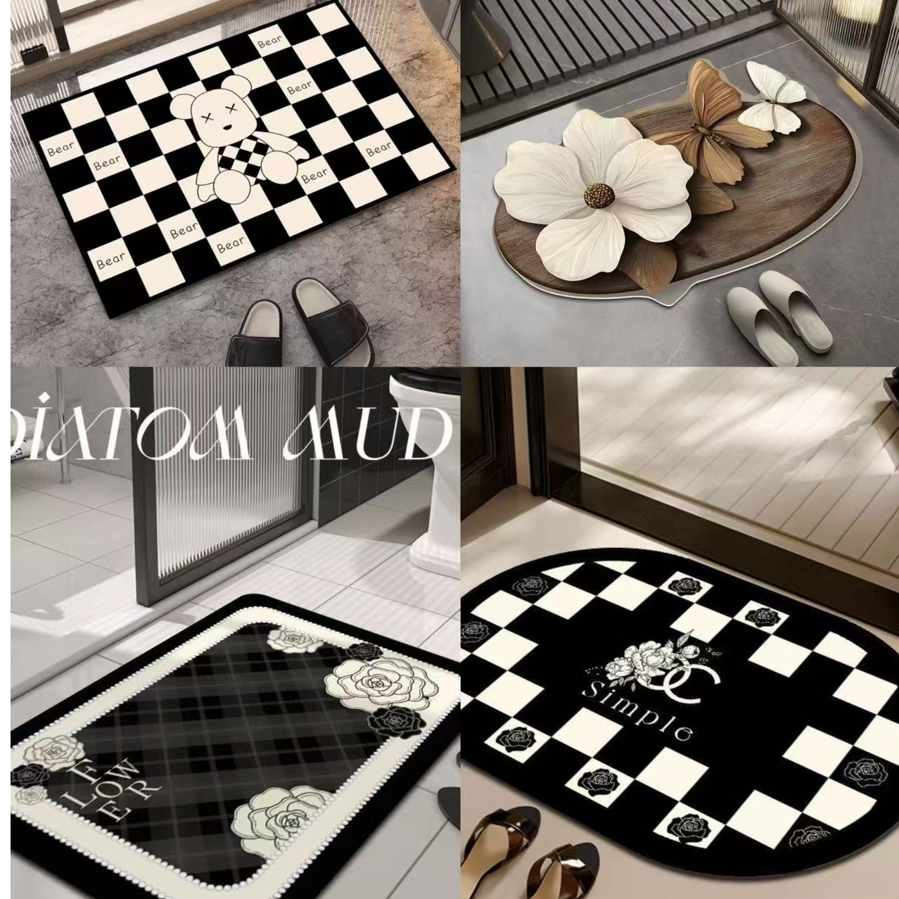 浴室吸水防滑垫50*80